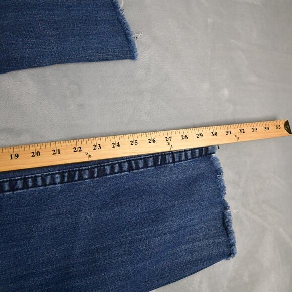 VIGOSS Jeans Womens 18 (35x30) The Chelsea Slim Boot Blue Denim - Picture 8 of 11